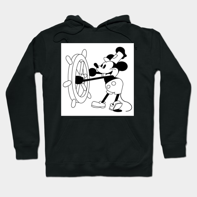 Steamboat Willie Hoodie by PCH5150